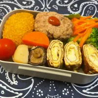 高校男子夏休み弁当|さとねこさん