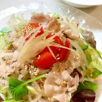 冷しゃぶサラダの冷やし中華|sono.kさん