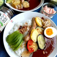 夏野菜カレー|むぎこさん