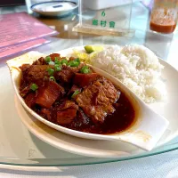 柱侯蘿蔔炆牛腩飯| skyblueさん