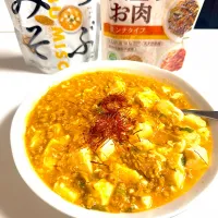 大豆のお肉ミンチで麻婆豆腐|のんのんさん