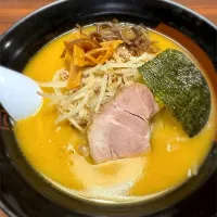 味噌ラーメン（黒）@ラーメン＆らーめん一代元 黒磯店|morimi32さん
