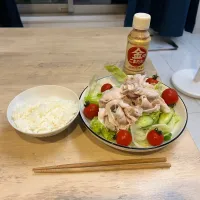 豚しゃぶサラダ|りょうさん