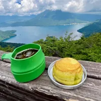 夏山でアイスコーヒー＆ずんだバーム| deekay71さん