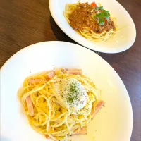 カルボナーラとボロネーゼ|じょうさん