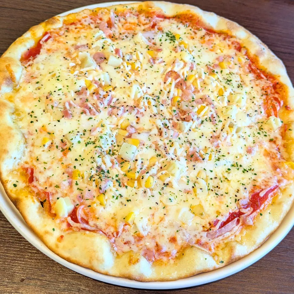 ポテト·コーンマヨネーズピッツァ|じょうさん