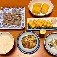 丸茄子焼き&焼売|マイさん