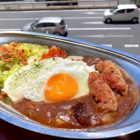 自家製ソーセージエッグのカレーライス|Kさん