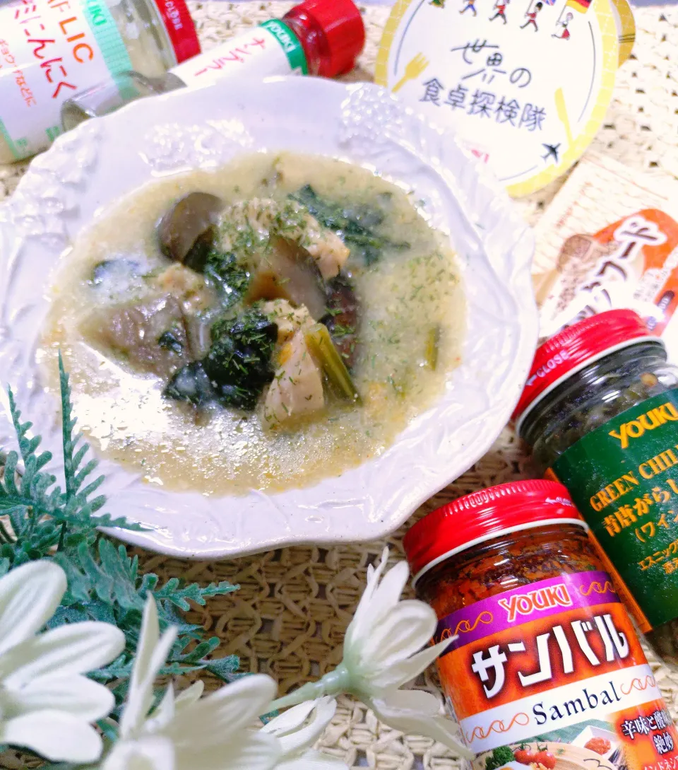 🇱🇦オーガイꕤ鶏肉と野菜のラオス風シチュー·͜·♡|fumiさん