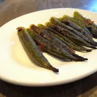 オクラのアンチョビマヨ焼き|古尾谷りかこさん