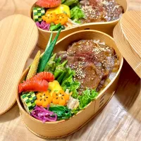 焼肉丼弁当|1480_kojiさん