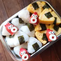 漢の…自分用🍱こにぎりモリモリ弁当