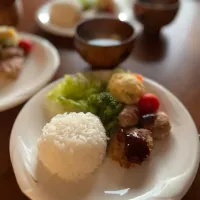 ハンバーグ定食|さあママさん