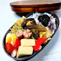 豚ロースと茄子の玉ねぎソース和え弁当|nnnnn’koさん
