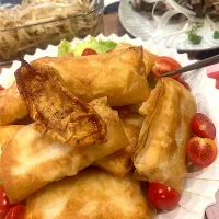 鶏胸肉と長芋の春巻き|𝕒𝕚.𝕔𝕠𝕞ᵕ̈*さん