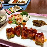 自家製ピーマンの肉詰め🫑|akkoさん