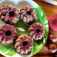 すもも米こうじジャムとすもも焼きチョコドーナツ|kyon2さん