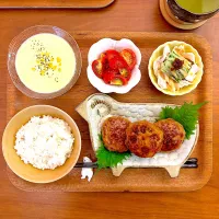 蓮根つくねのおぼんごはん|すずさん