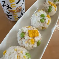 つぶみそおにぎり🍙