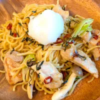 鶏おろし焼きそば|ロギーさん