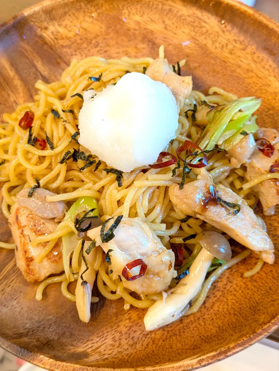 鶏おろし焼きそば|ロギーさん