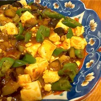 麻婆豆腐と麻婆茄子を合体させてみた🤣　これめっちゃ美味しい😋　お勧めです✨| BUBUさん