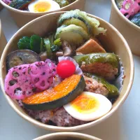 ピーマンの肉詰め弁当|C.Sさん