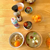 TKGな朝ごはん🥚|さくたえさん