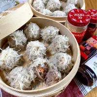 海老入り菊花焼売