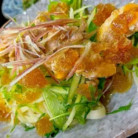 野菜と豚肉の冷やしぶっかけうどん|Kumi Satouさん