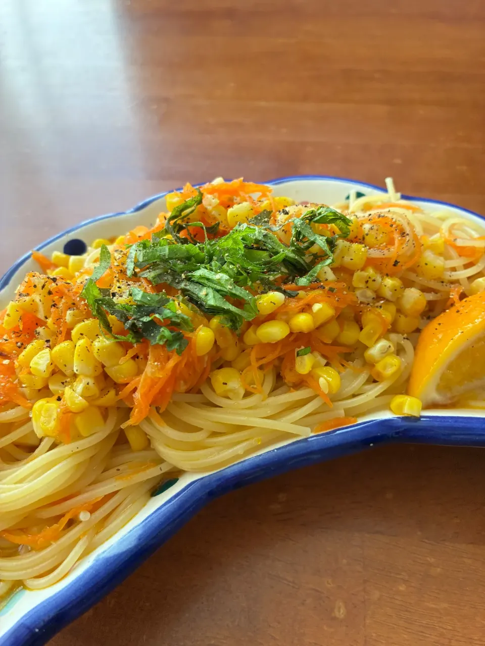 にんじんとコーンのパスタ|yunyunさん