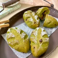 抹茶とチョコのパン|mai＊さん