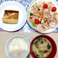 サバと豚シャブサラダ|おしゃべり献立さん