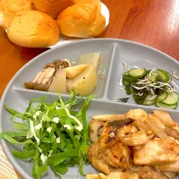 ネギ塩チキン　大根煮物　酢の物| とゆあさん
