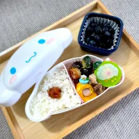 豚の唐揚げと甘味噌炒め弁当|ふうりんさん