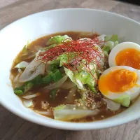 野菜味噌ラーメン|古尾谷りかこさん