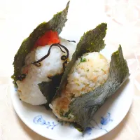 7/31の夜勤弁当
おにぎり2種🍙
明太子おにぎり
薬味と鰹節の混ぜ込みおにぎり|卯月さん