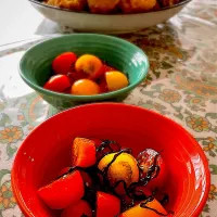 ミニトマトと塩昆布のごま油和え| akopeko ◡̈⋆さん