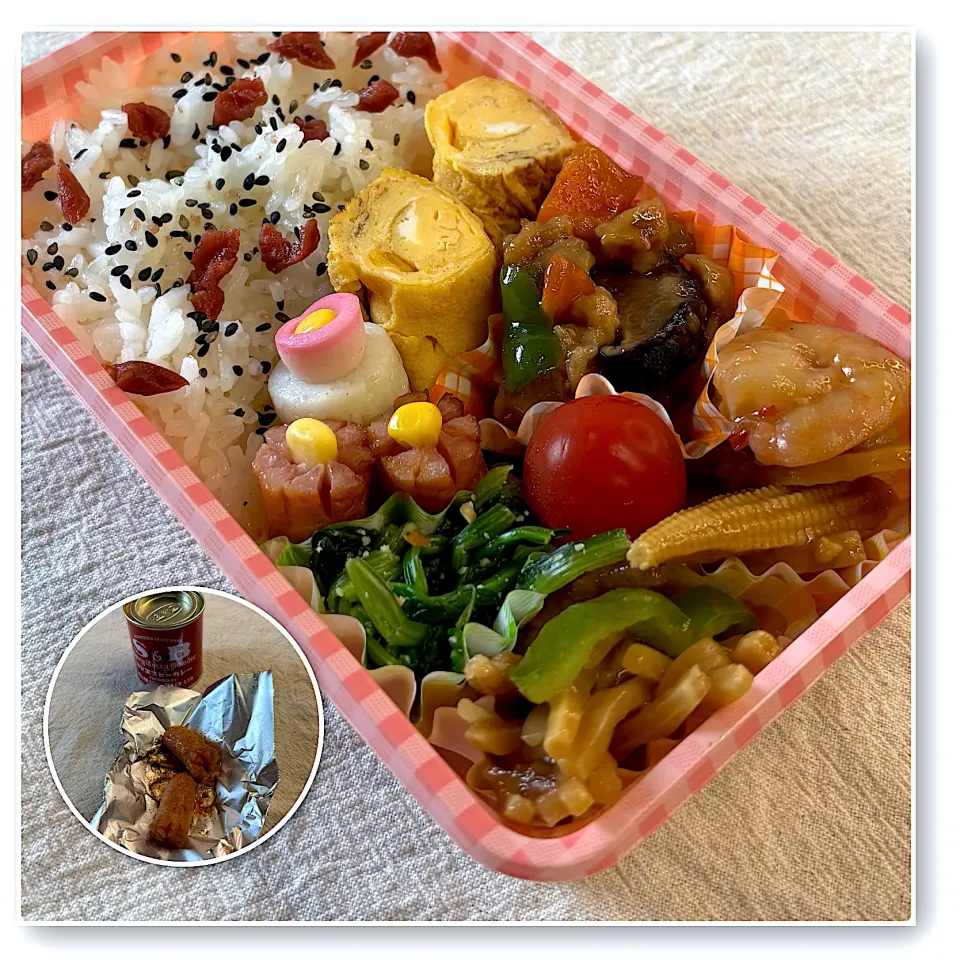 娘のお弁当のウインナーをカレー粉で|かっちゃん杉さん
