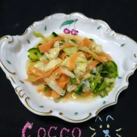 ズッキーニと人参のリボンサラダ✨| cocco+さん