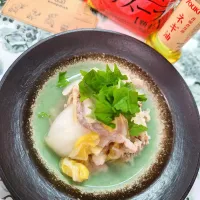 🔷白菜漬けと豚肉のうま煮🔷