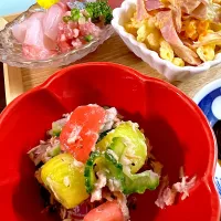 ゴーヤサラダ|あささん