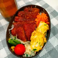 ソースカツ丼弁当| ルルさん