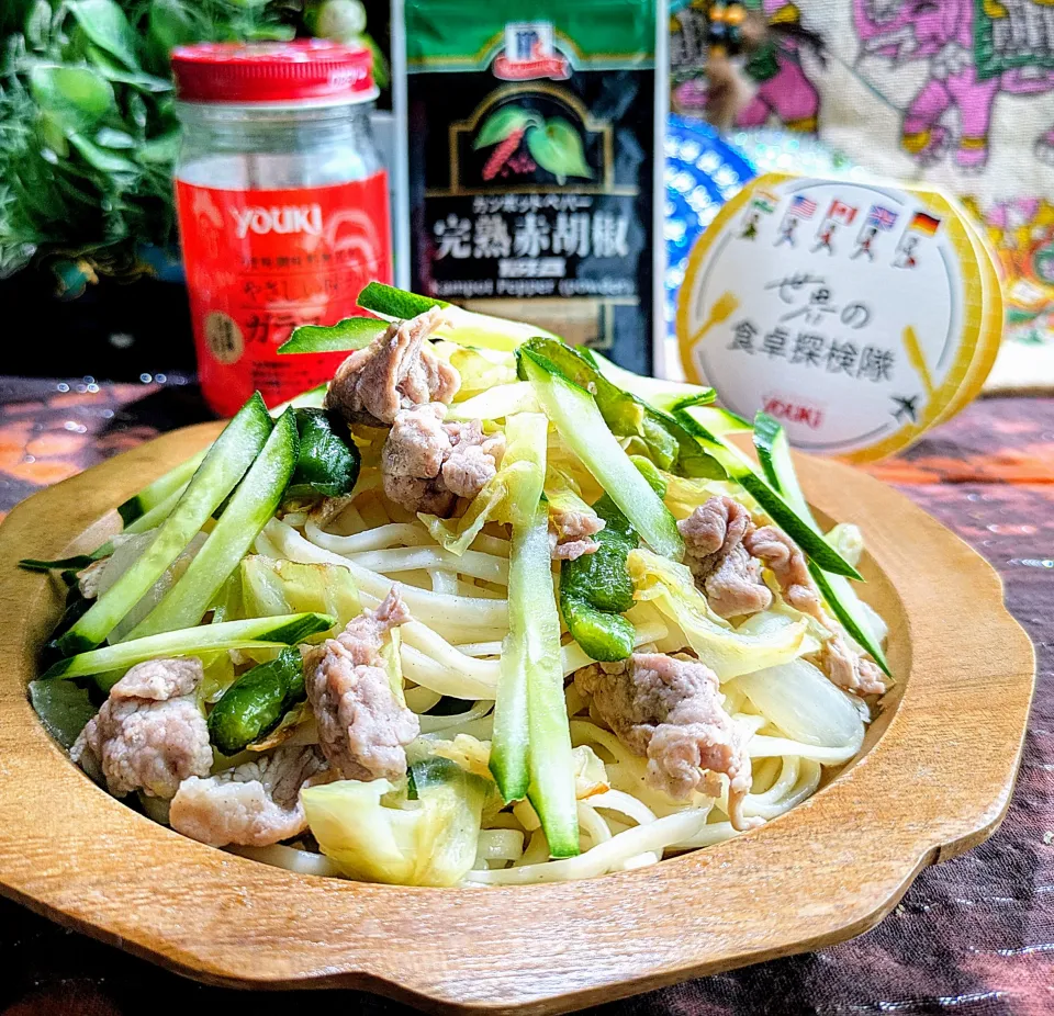 🌏『世界の食卓探検隊』🇲🇳モンゴル料理
【🇲🇳ツォイバン】|ayaさん