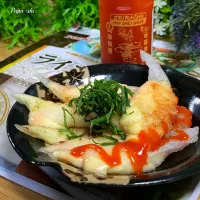 明太マヨチーズのライスペーパー巻き|パパ氏さん