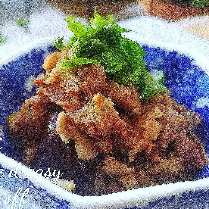 牛肉と茄子の煮物|ぶりさんさん
