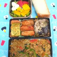🍀2025/0801(金)ガパオ弁当| ともちんさん