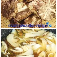 干し椎茸でお味噌汁|osanpowankoさん