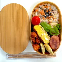 2025,8/1 高３娘の夏期講習弁当🍱|naoちんさん