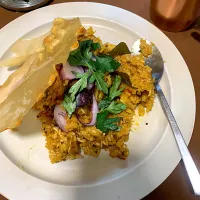 チキンビリヤニ　パパド添え |KimaLABOさん